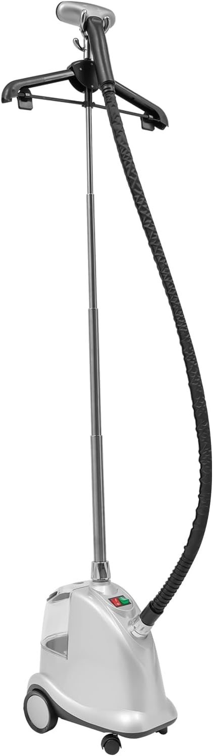 HarBin-Star 2200W Home Stand Dampfglätter mit Stoffbürste, Vertikaler Steamer Dampfglätter, 3 Dampfstufen