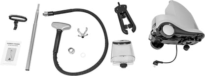 HarBin-Star 2200W Home Stand Dampfglätter mit Stoffbürste, Vertikaler Steamer Dampfglätter, 3 Dampfstufen