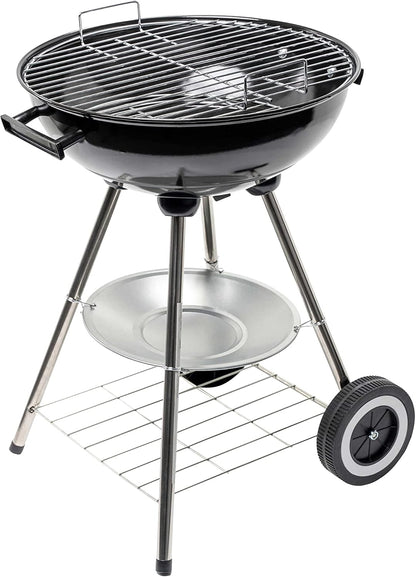ACTIVA Kugelgrill Atlanta | Premium Grill mit einstellbarer Luftzufuhr, hochwertigem Grillrost & Deckel | Holzkohle Grill für ein gelungenes Barbecue