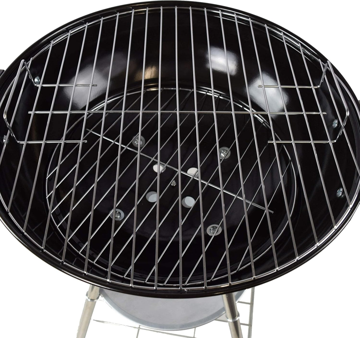 ACTIVA Kugelgrill Atlanta | Premium Grill mit einstellbarer Luftzufuhr, hochwertigem Grillrost & Deckel | Holzkohle Grill für ein gelungenes Barbecue
