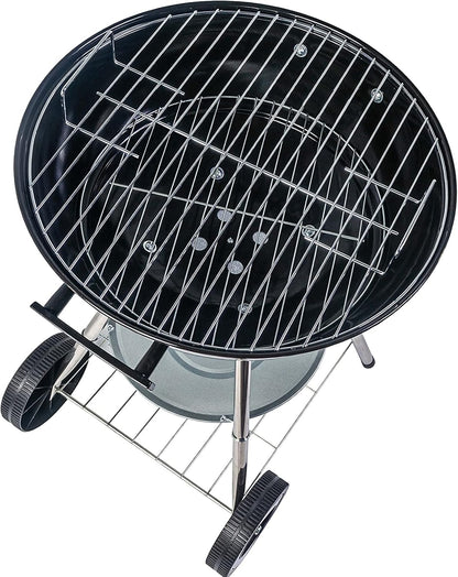 ACTIVA Kugelgrill Atlanta | Premium Grill mit einstellbarer Luftzufuhr, hochwertigem Grillrost & Deckel | Holzkohle Grill für ein gelungenes Barbecue